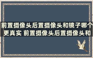 前置摄像头后置摄像头和镜子哪个更真实 前置摄像头后置摄像头和镜子哪个更真实一些